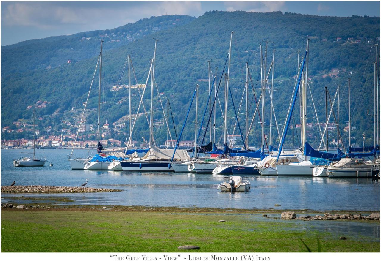 The Gulf Villa - Lago Maggiore Monvalle Bagian luar foto